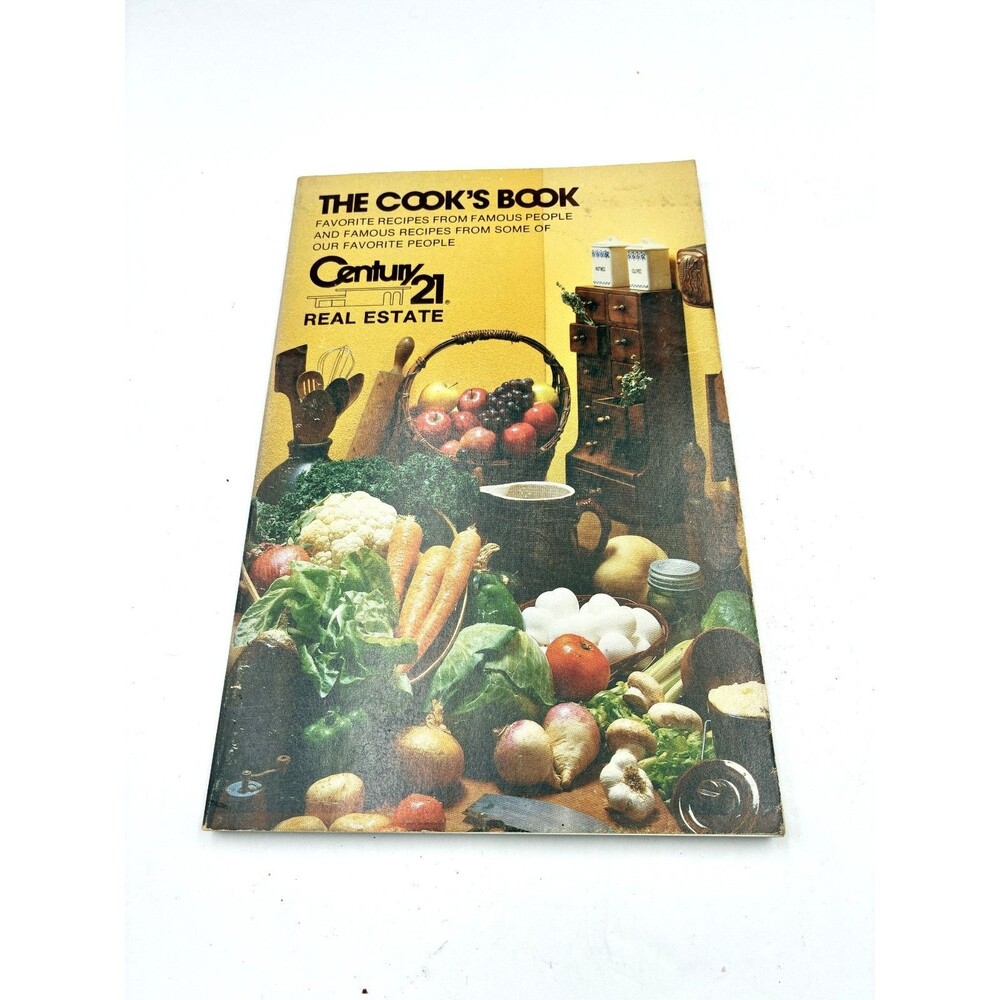 The Cook's Book" Famous Recipes Century 21 Realtors 1980 Paperback